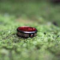 Tungsten Jarl's Ring \"Blood of Valhalla Tungsten Jarl's Ring \"Blood of Valhalla
