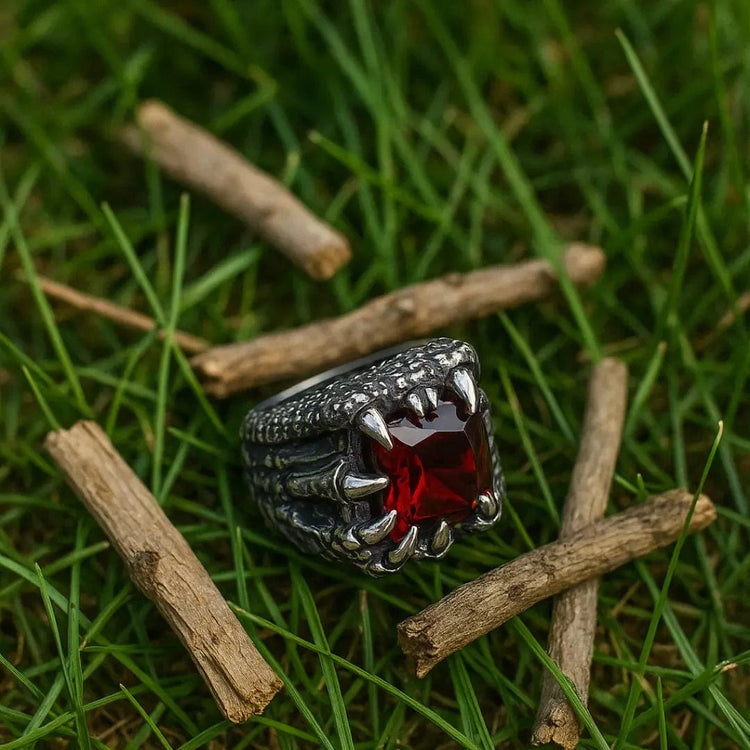 Viking ring \"Ring of the Four Fires of the Dragon Viking ring \"Ring of the Four Fires of the Dragon