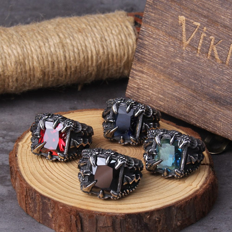 Viking ring \"Ring of the Four Fires of the Dragon Viking ring \"Ring of the Four Fires of the Dragon