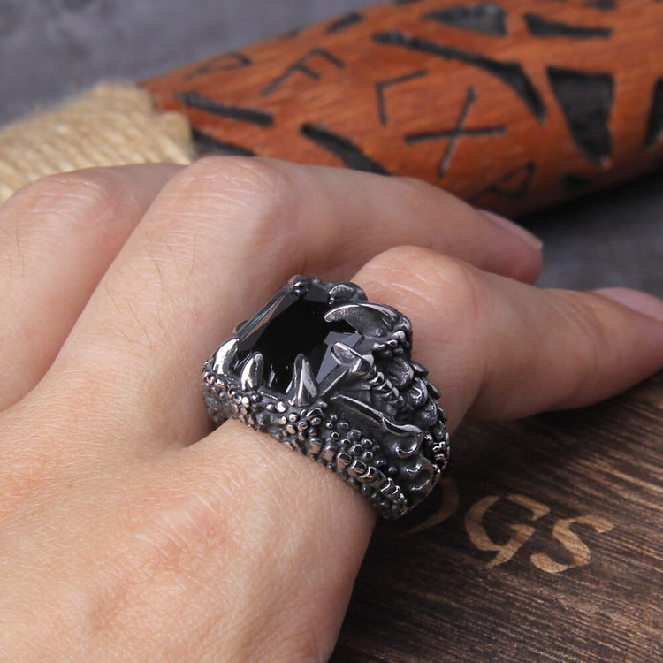 Viking ring \"Ring of the Four Fires of the Dragon Viking ring \"Ring of the Four Fires of the Dragon