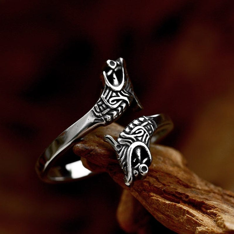 Viking Ring \"Brotherhood of the Wolf Ring Viking Ring \"Brotherhood of the Wolf Ring