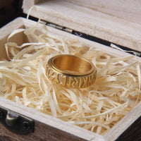 Viking Ring \"Futhark Ring: Echo of Infinity Viking Ring \"Futhark Ring: Echo of Infinity