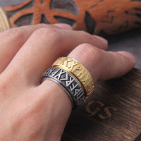 Viking Ring \"Futhark Ring: Echo of Infinity Viking Ring \"Futhark Ring: Echo of Infinity
