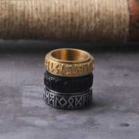 Viking Ring \"Futhark Ring: Echo of Infinity Viking Ring \"Futhark Ring: Echo of Infinity