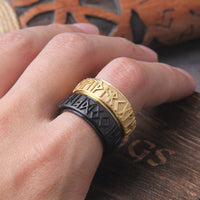 Viking Ring \"Futhark Ring: Echo of Infinity Viking Ring \"Futhark Ring: Echo of Infinity