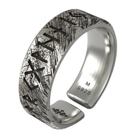 925 Sterling Silver Viking Ring - Alliance of the Eternal Runes 925 Sterling Silver Viking Ring - Alliance of the Eternal Runes
