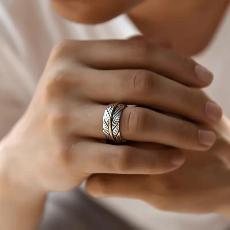 Viking ring - The Wings of Huginn and Muninn Viking ring - The Wings of Huginn and Muninn