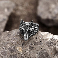 Viking Ring Mask of Fenrir Viking Ring Mask of Fenrir