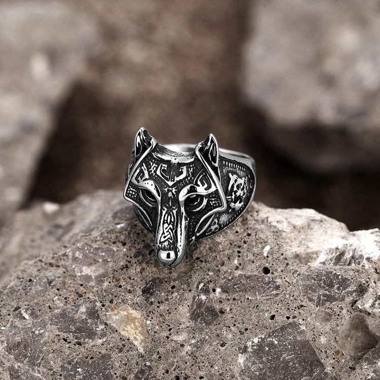 Viking Ring Mask of Fenrir Viking Ring Mask of Fenrir
