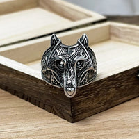 Viking Ring Mask of Fenrir Viking Ring Mask of Fenrir