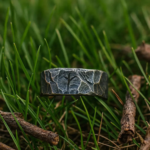 Bague symbolique Bague viking rune "Destinée héroïque" - Odins Hall
