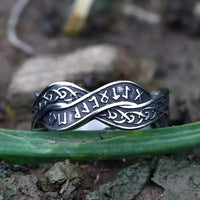 Distorted rune viking ring Distorted rune viking ring