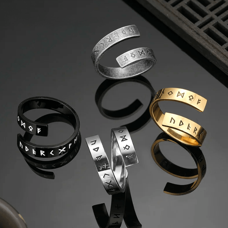 Vikings Ring - The Runic Tornado Vikings Ring - The Runic Tornado