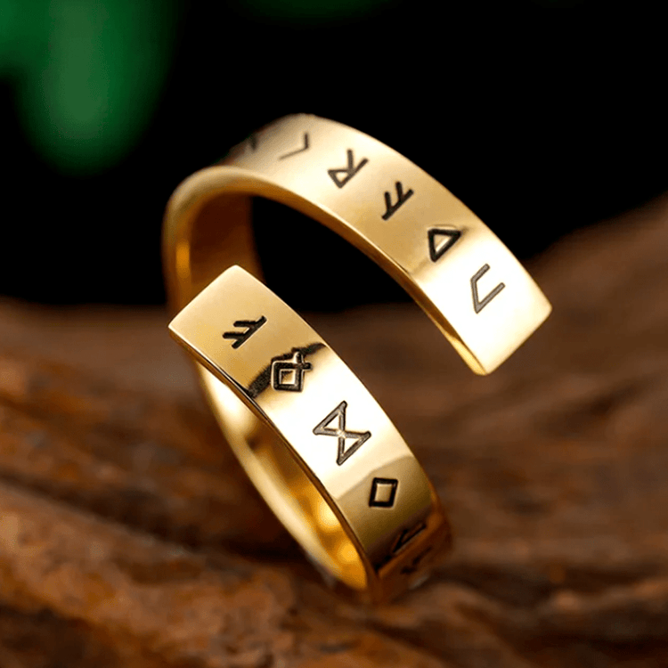Vikings Ring - The Runic Tornado Vikings Ring - The Runic Tornado