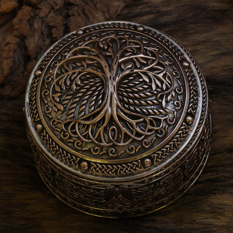 Viking jewelry box - Yggdrasil Viking jewelry box - Yggdrasil