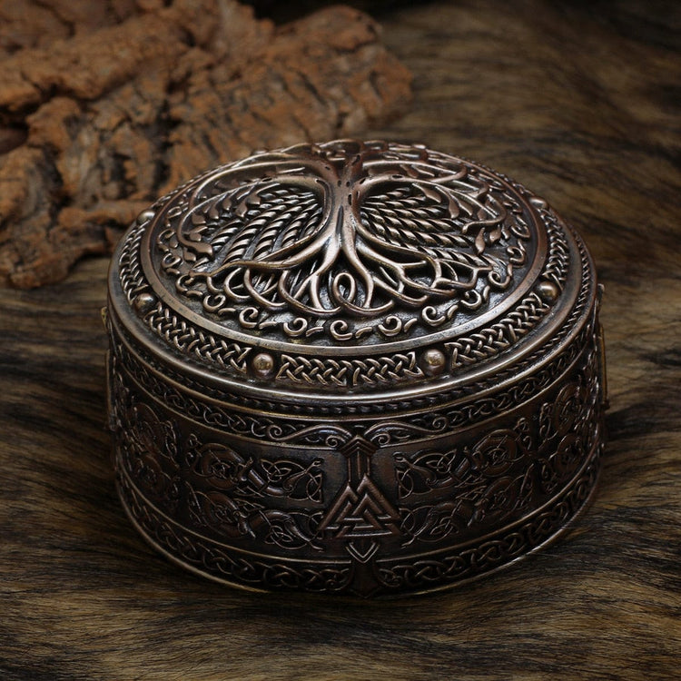 Viking jewelry box - Yggdrasil Viking jewelry box - Yggdrasil