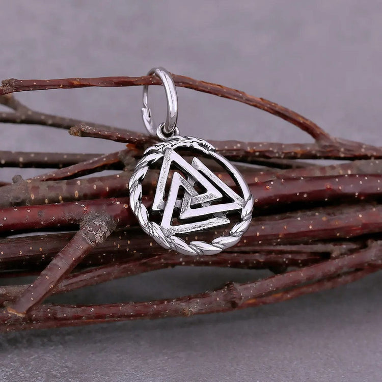Valknut stainless steel earrings Valknut stainless steel earrings