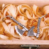 Ragnar axe earrings Ragnar axe earrings
