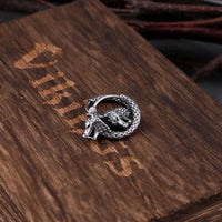 Fenrir wolf earrings in stainless steel Fenrir wolf earrings in stainless steel