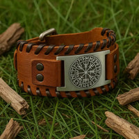 Leather Viking Bracelet Leather Viking Bracelet