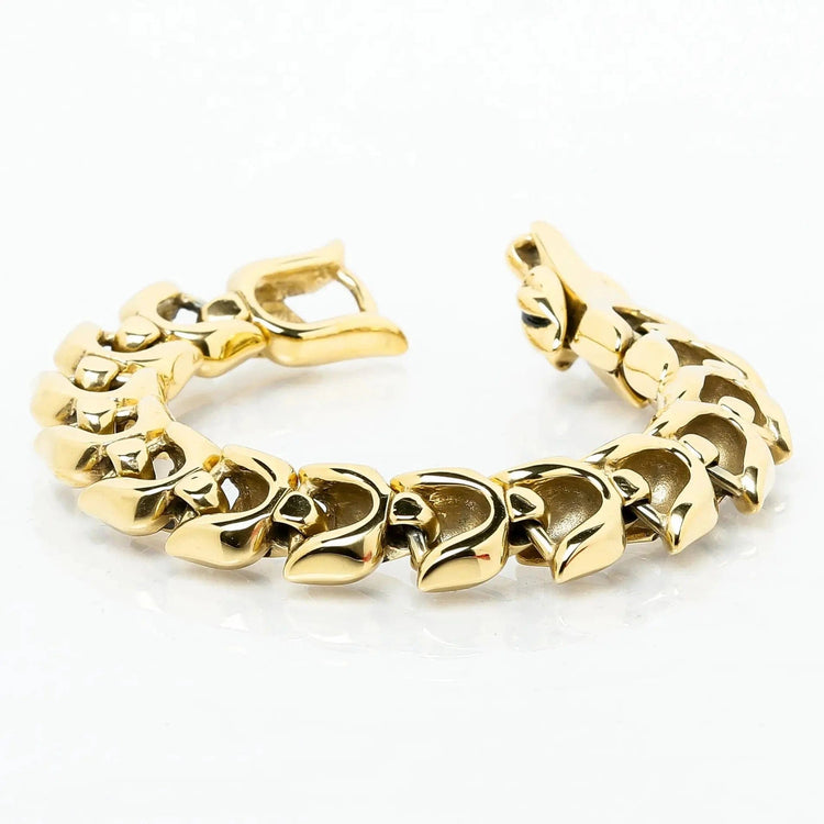 Snake bracelet \"Wrath of Jörmungand\" - Gold Snake bracelet \"Wrath of Jörmungand\" - Gold