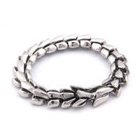 Viking Bracelet in 925 Sterling Silver - Le Splendide Ouroboros Viking Bracelet in 925 Sterling Silver - Le Splendide Ouroboros