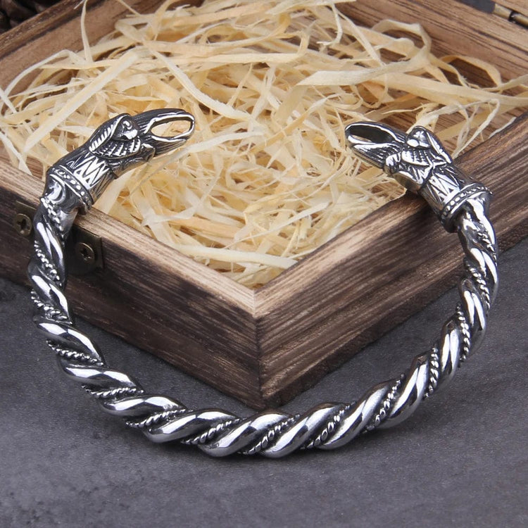 Hugin et Munin Viking bracelet Hugin et Munin Viking bracelet