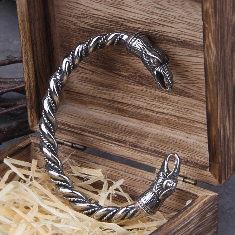 Hugin et Munin Viking bracelet Hugin et Munin Viking bracelet