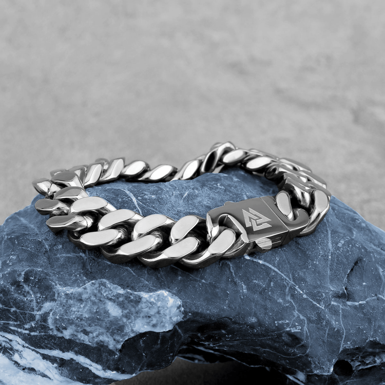 Viking Bracelet - The Power of Valknut Viking Bracelet - The Power of Valknut