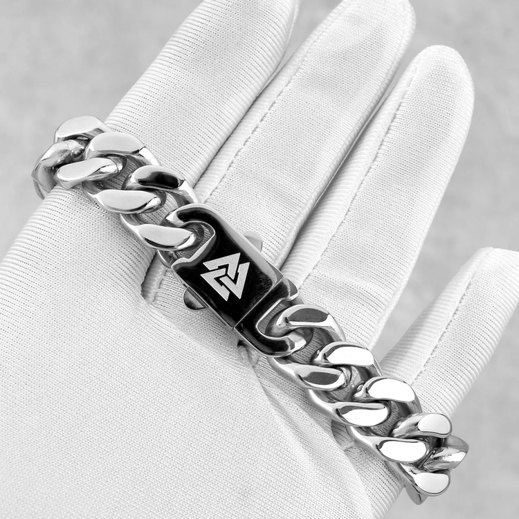 Viking Bracelet - The Power of Valknut Viking Bracelet - The Power of Valknut