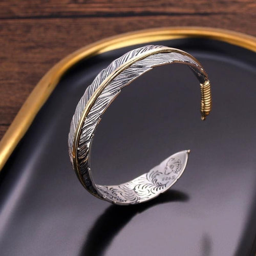 Bracelet Bracelet Viking - Les Ailes de Huginn et Muninn - Odins Hall