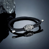 Adjustable Viking Vegvisir Bracelet Adjustable Viking Vegvisir Bracelet