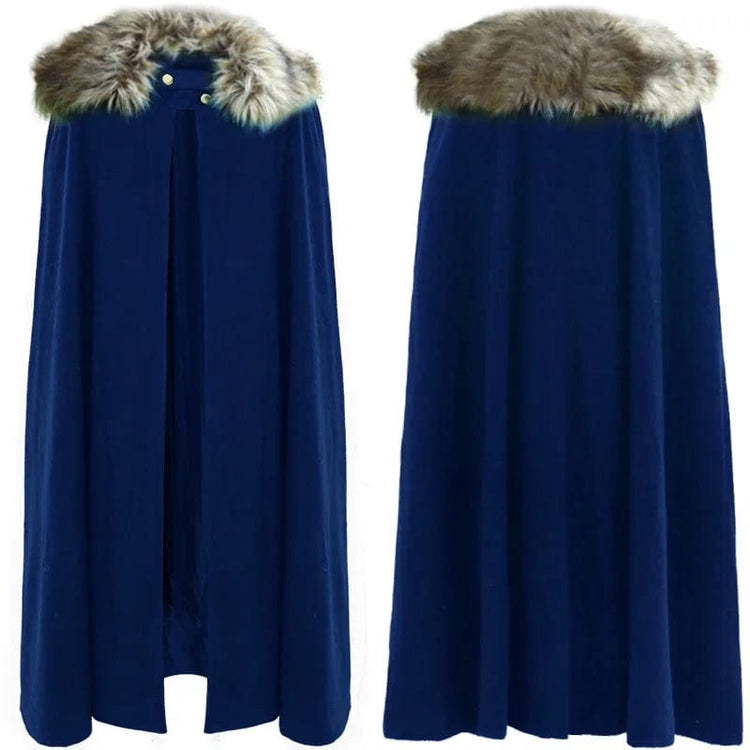 Viking cape with fur Viking cape with fur