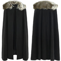 Viking cape with fur Viking cape with fur