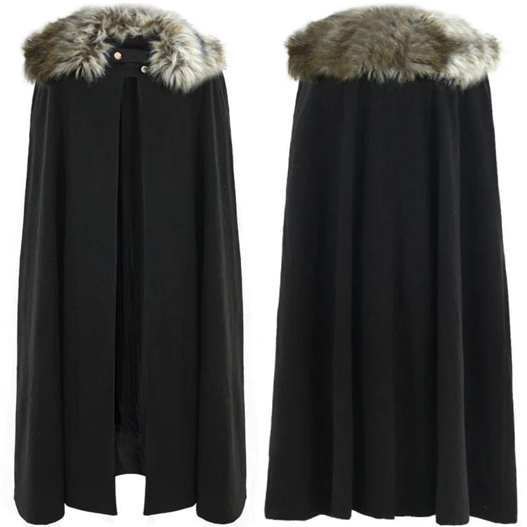 Viking cape with fur Viking cape with fur