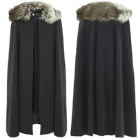 Viking cape with fur Viking cape with fur