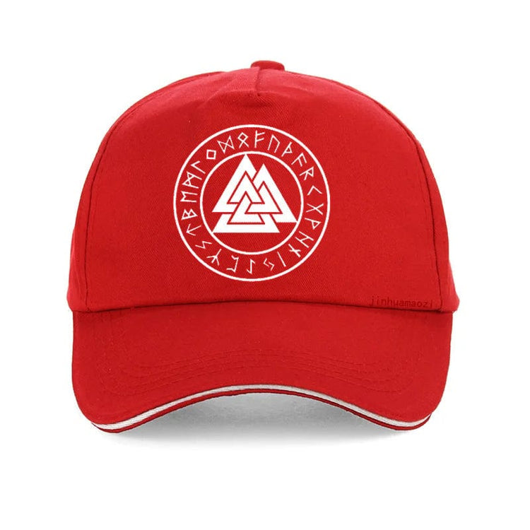 Viking cap valknut Viking cap valknut