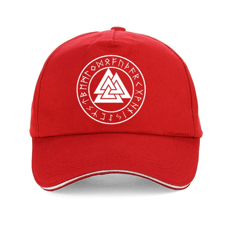 Viking cap valknut Viking cap valknut