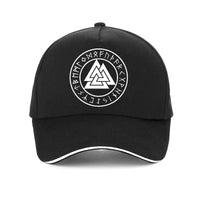 Viking cap valknut Viking cap valknut
