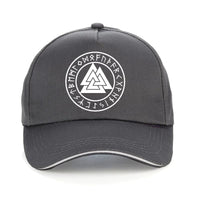 Viking cap valknut Viking cap valknut