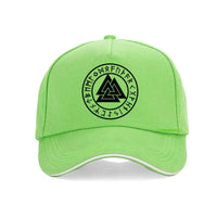 Viking cap valknut Viking cap valknut