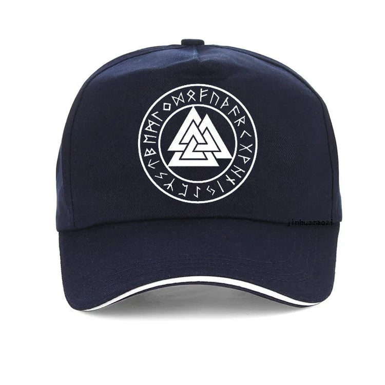 Viking cap valknut Viking cap valknut