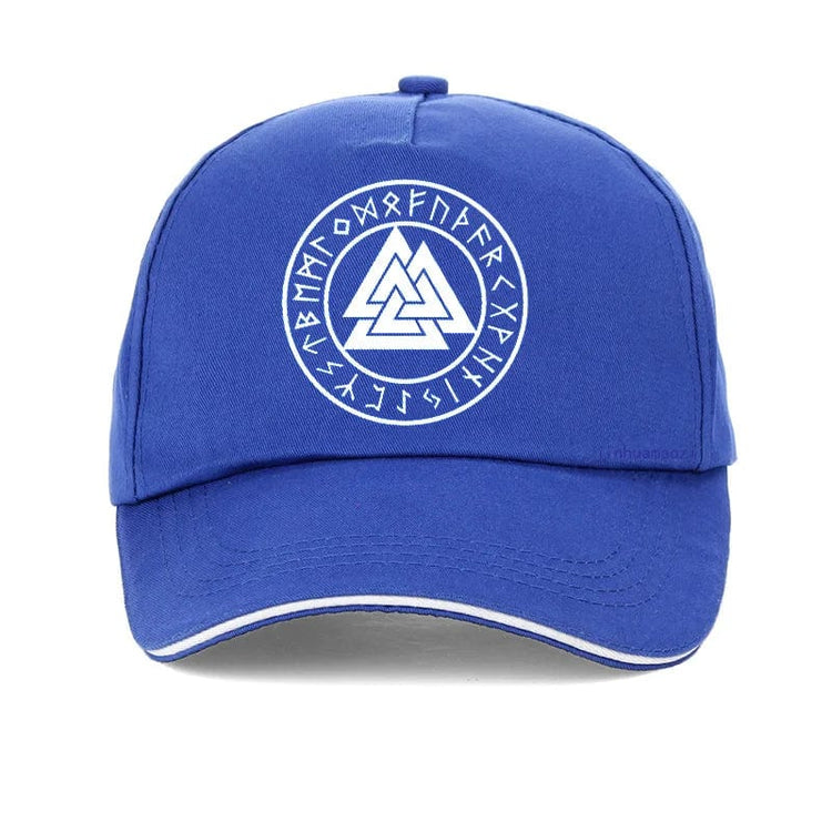Viking cap valknut Viking cap valknut