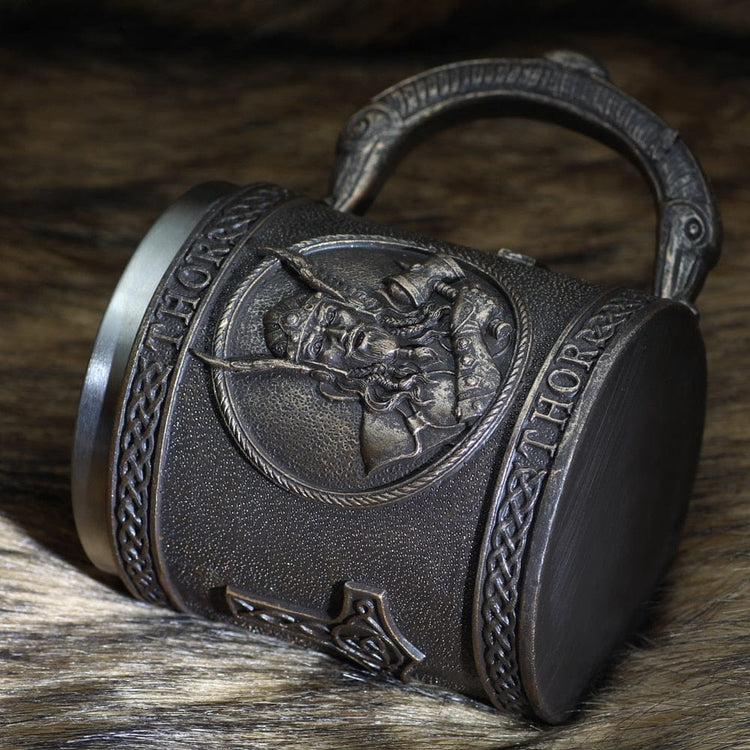 Viking mug \"Chalice of the Divine Hammer Viking mug \"Chalice of the Divine Hammer