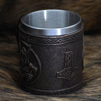 Viking mug \"Chalice of the Divine Hammer Viking mug \"Chalice of the Divine Hammer