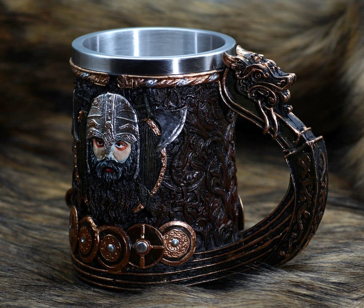 Viking Mug \"Sea Warrior Mug Viking Mug \"Sea Warrior Mug