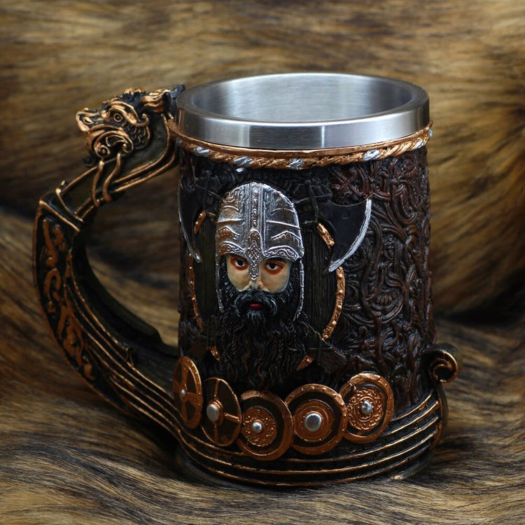 Viking Mug \"Sea Warrior Mug Viking Mug \"Sea Warrior Mug