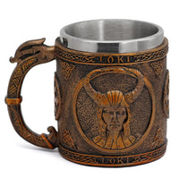 Viking Mug \"Evil Loki Mug Viking Mug \"Evil Loki Mug