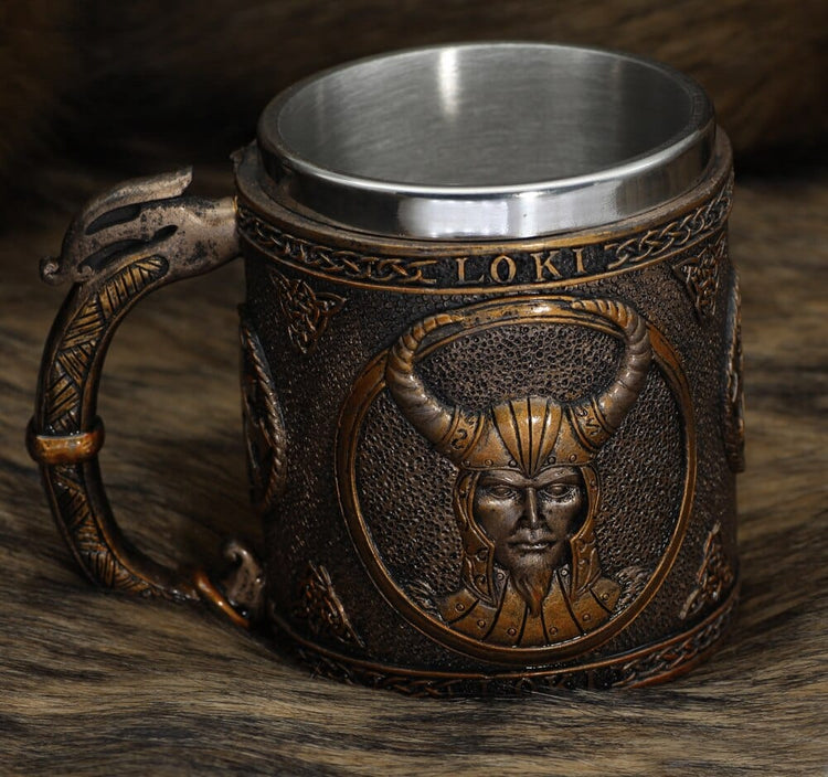 Viking Mug \"Evil Loki Mug Viking Mug \"Evil Loki Mug