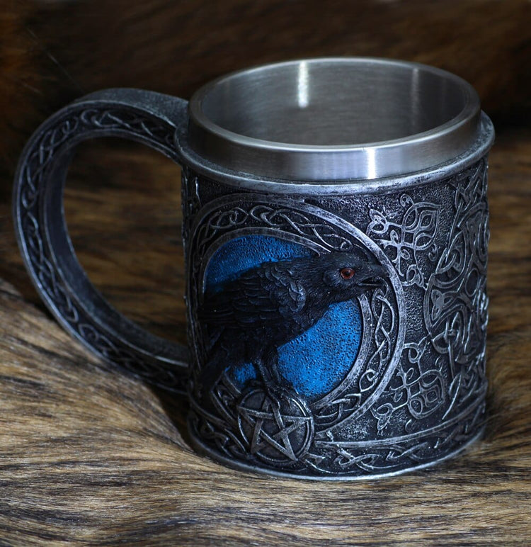 Viking mug \"The Chalice of Odin's Eyes Viking mug \"The Chalice of Odin's Eyes
